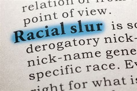 white racial slurs|12 Common Phrases and Terms That Are Actually Racist or .